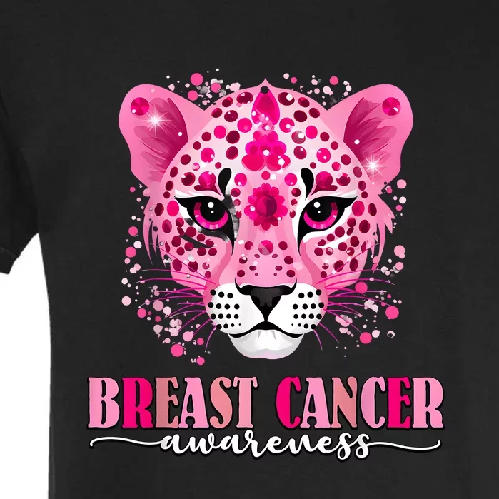 In October We Wear Pink Cute Little Lion Breast Cancer Garment-Dyed Heavyweight T-Shirt