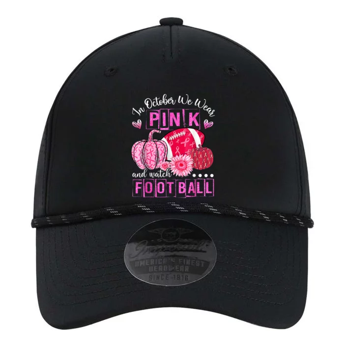 In October We Wear Pink And Watch Football Performance The Dyno Cap