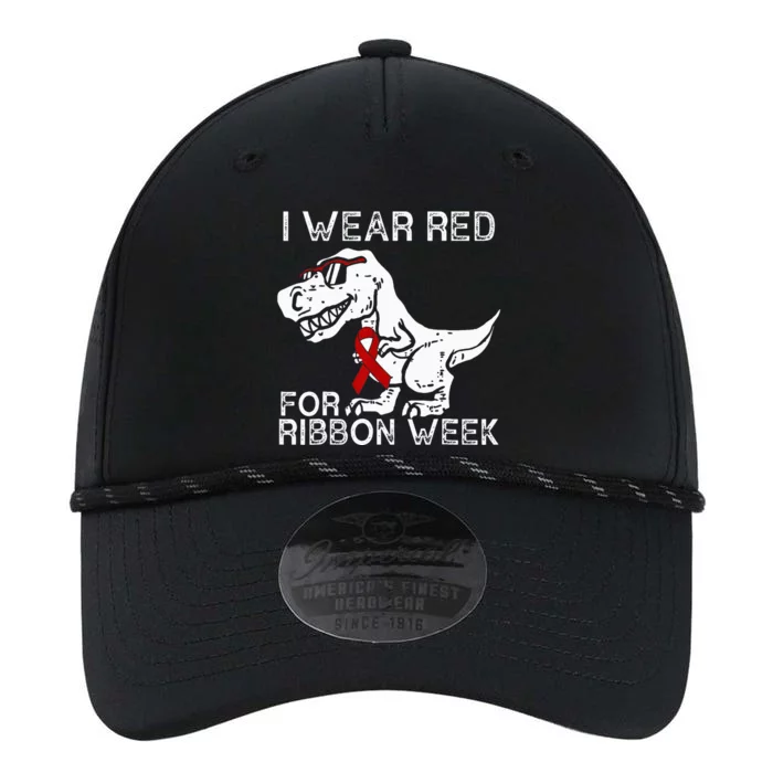 In October We Wear Red Ribbon Squad Week Awareness Performance The Dyno Cap