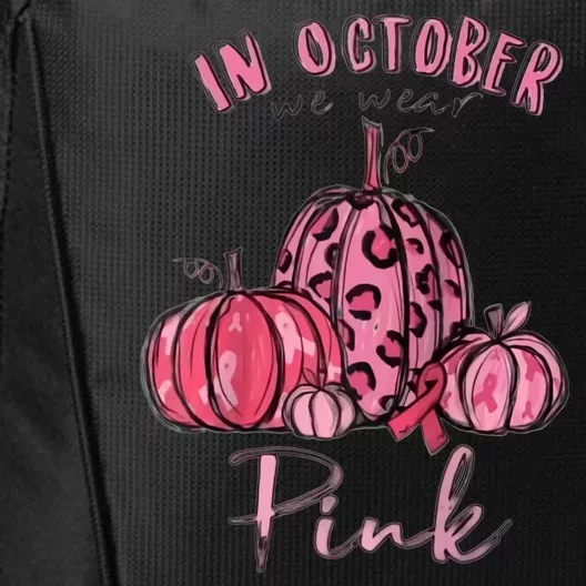 In October We Wear Pink City Backpack