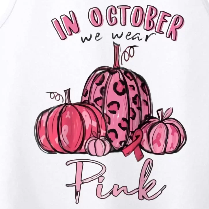 In October We Wear Pink Performance Tank