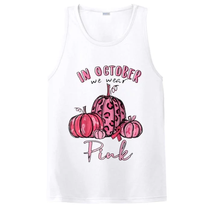 In October We Wear Pink Performance Tank