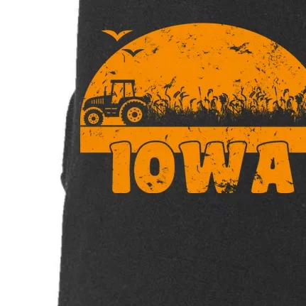 Iowa Farmers Tractor Doggie 3-End Fleece Hoodie