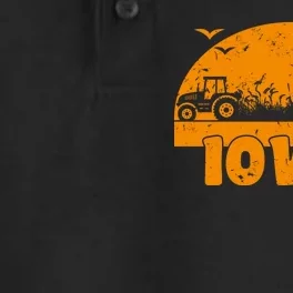 Iowa Farmers Tractor Dry Zone Grid Performance Polo