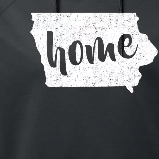 Iowa Home State Performance Fleece Hoodie