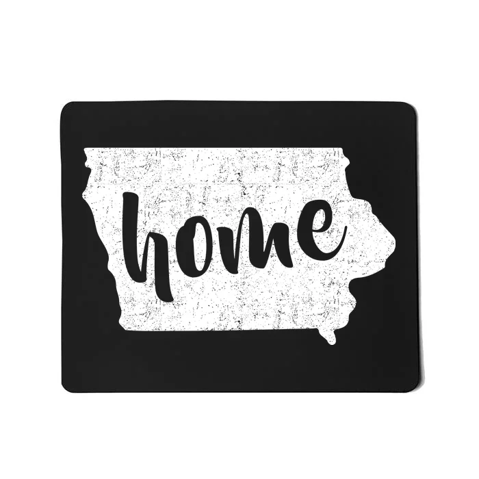 Iowa Home State Mousepad