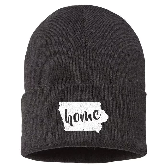 Iowa Home State Sustainable Knit Beanie