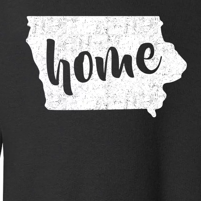 Iowa Home State Toddler Sweatshirt