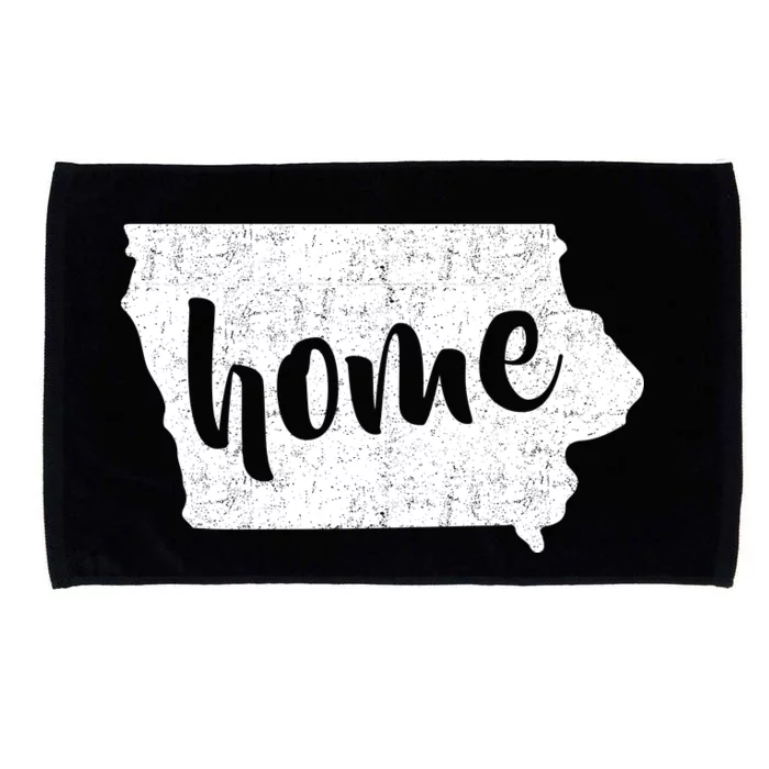 Iowa Home State Microfiber Hand Towel