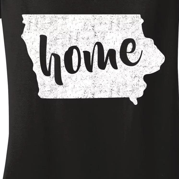 Iowa Home State Women's V-Neck T-Shirt