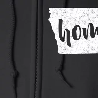 Iowa Home State Full Zip Hoodie