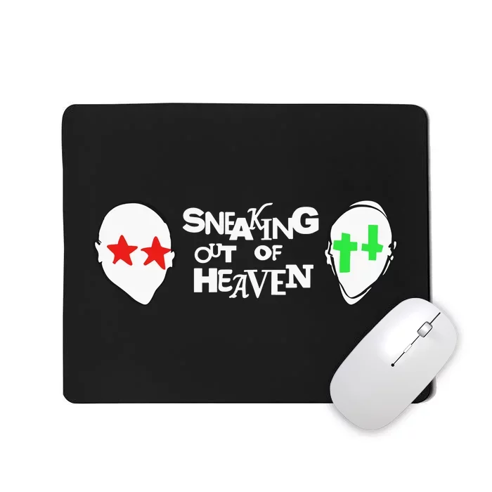 Intellectual Property 2 2 Heads Sneaking Out Of Heaven Mousepad