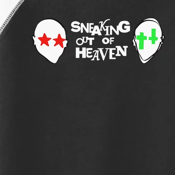 Intellectual Property 2 2 Heads Sneaking Out Of Heaven Toddler Fine Jersey T-Shirt