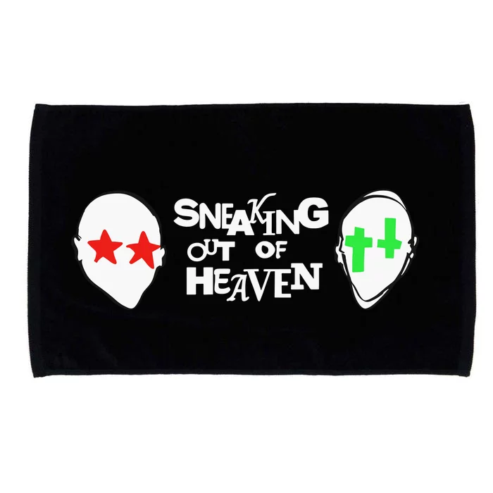 Intellectual Property 2 2 Heads Sneaking Out Of Heaven Microfiber Hand Towel