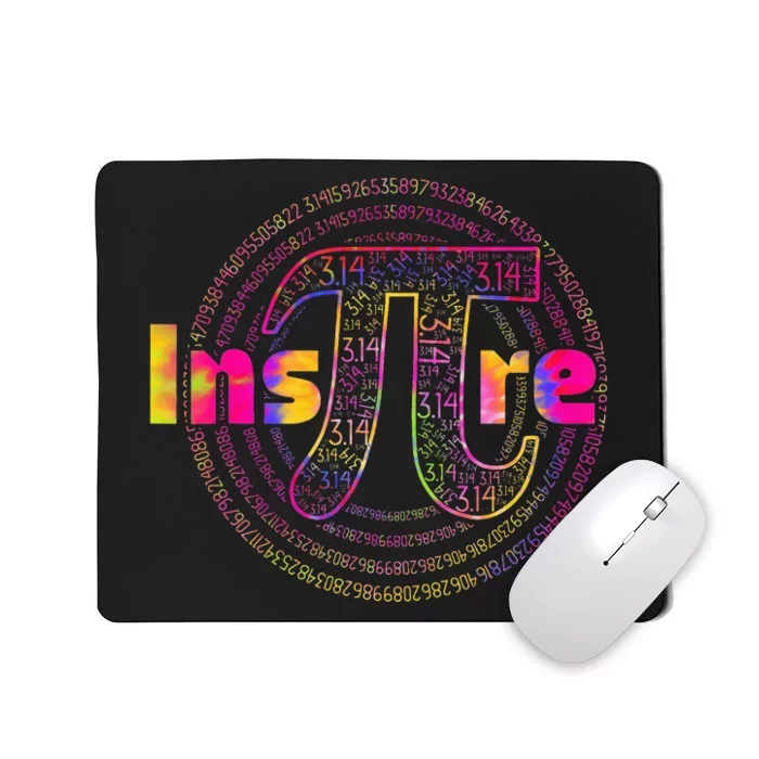 Inspire Pi 3.14 Math Teacher Pi National Day Mousepad