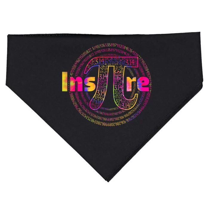 Inspire Pi 3.14 Math Teacher Pi National Day USA-Made Doggie Bandana