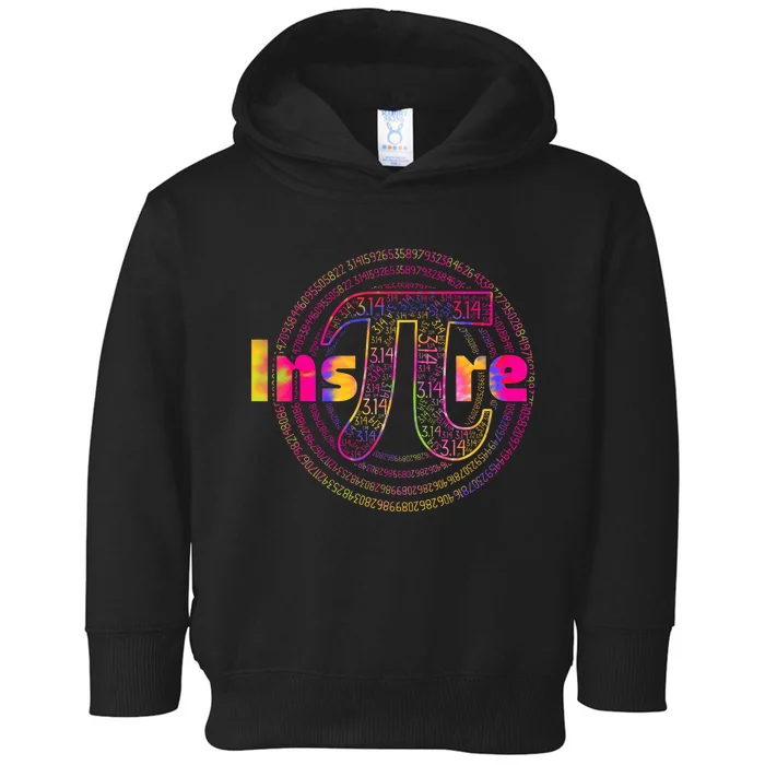 Inspire Pi 3.14 Math Teacher Pi National Day Toddler Hoodie