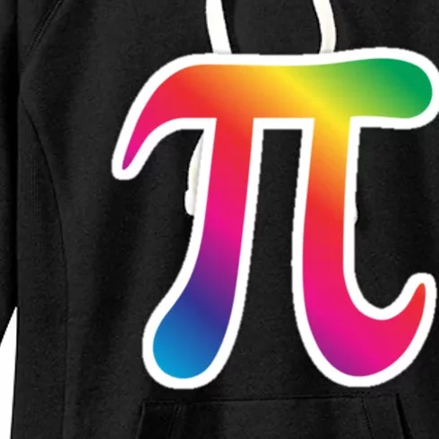 Inspire Pi 3 14 Math Teacher Pi National Day Funny Gift Women's Fleece Hoodie