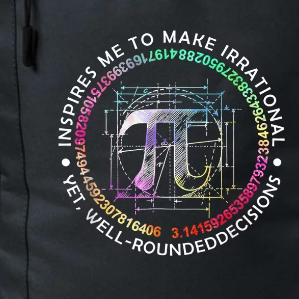 Inspire Pi 3 14 Math Teacher Pi National Day Gift Daily Commute Backpack