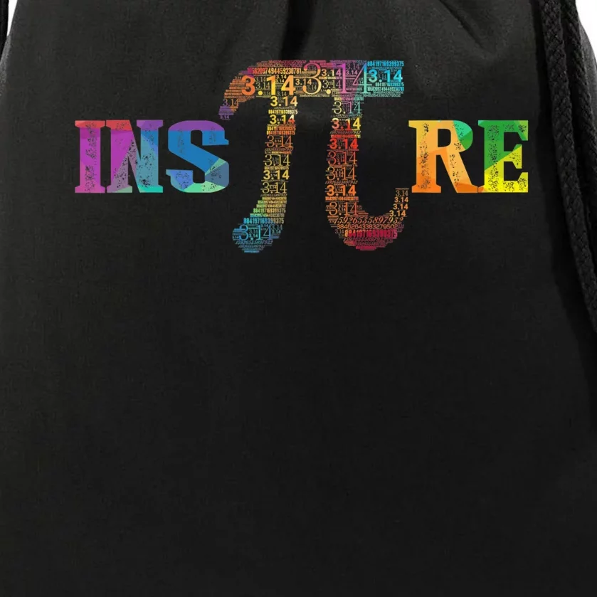 Inspire Pi  3.14 Math Teacher Pi National Day Shirt Drawstring Bag