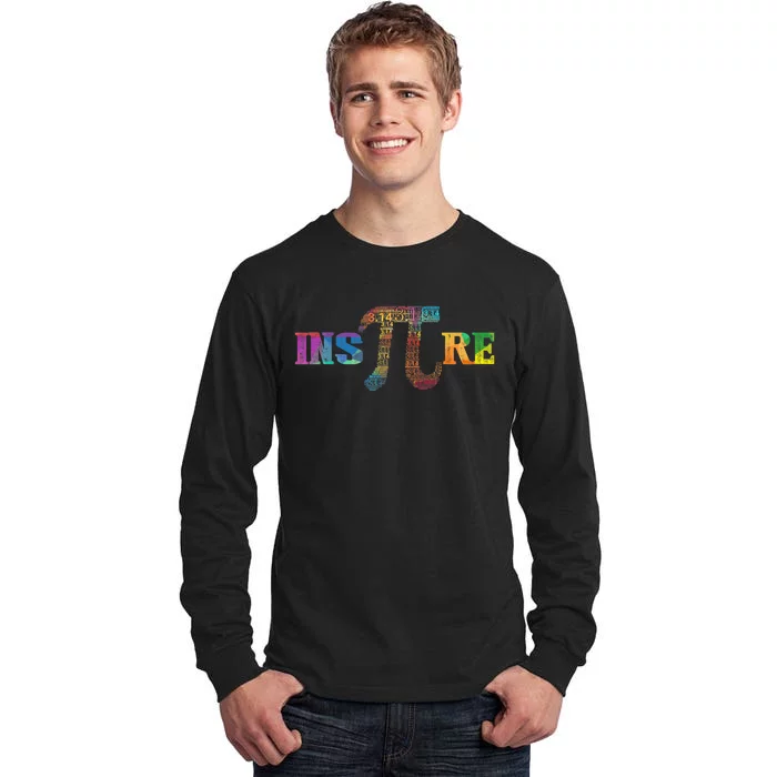 Inspire Pi  3.14 Math Teacher Pi National Day Shirt Tall Long Sleeve T-Shirt