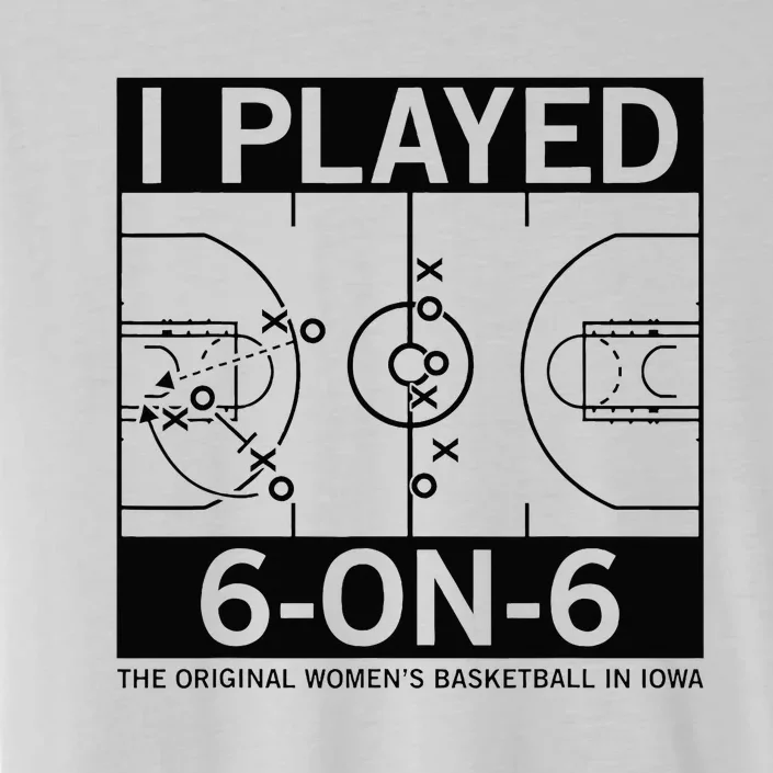 I Played 6 On 6 The Original Basketball In Iowa ChromaSoft Performance T-Shirt