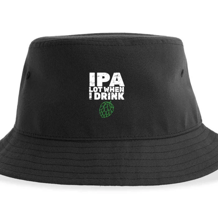 IPA Lot When I Drink Sustainable Bucket Hat