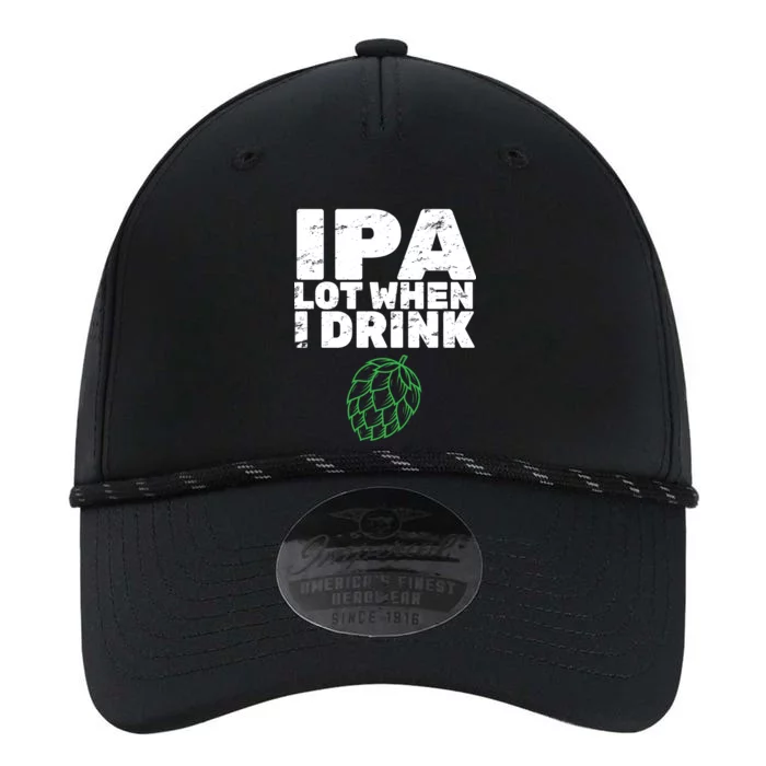 IPA lot when I drink Performance The Dyno Cap