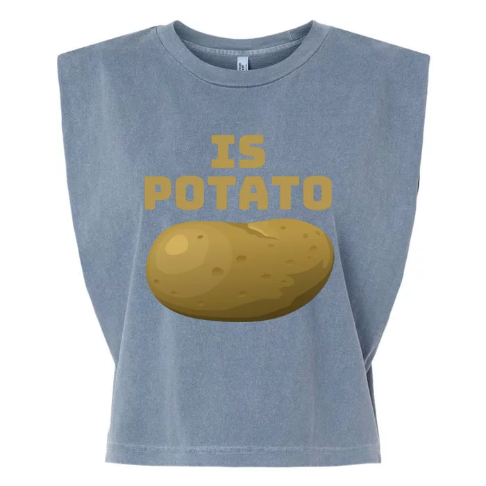 Is Potato As Seen On Late Night Television Garment-Dyed Women's Muscle Tee