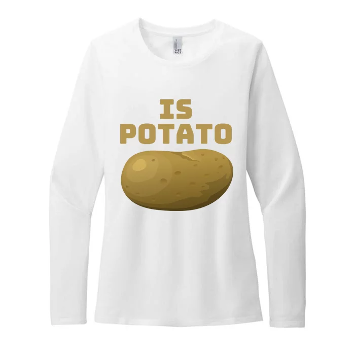 Is Potato As Seen On Late Night Television Womens CVC Long Sleeve Shirt