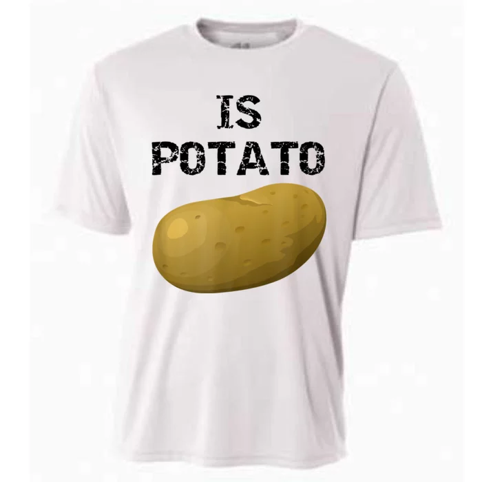 Is Potato As Seen On Late Show Television Cooling Performance Crew T-Shirt