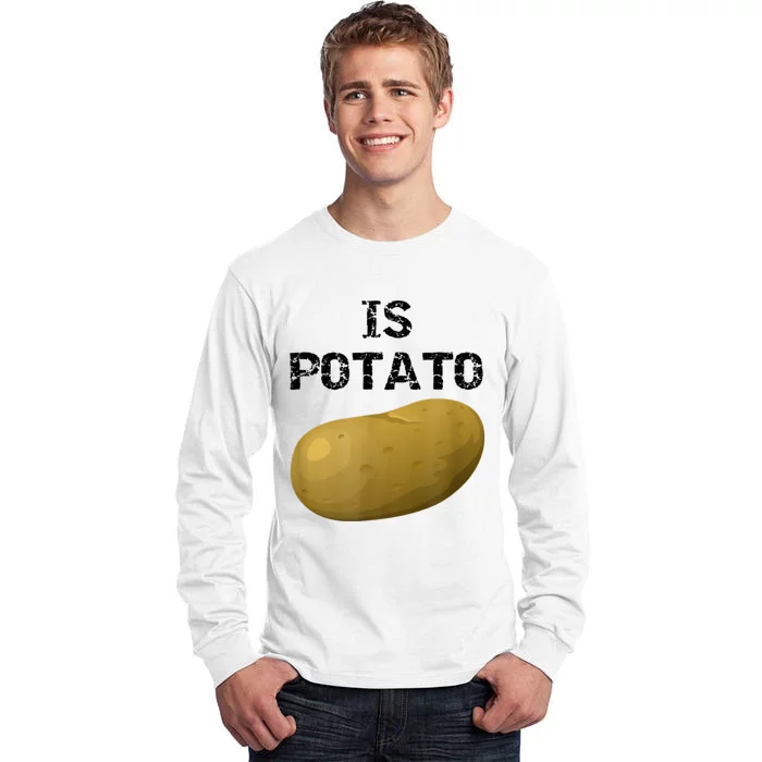 Is Potato As Seen On Late Show Television Tall Long Sleeve T-Shirt