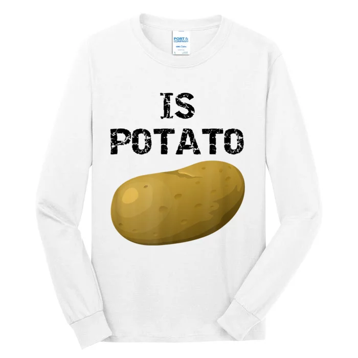 Is Potato As Seen On Late Show Television Tall Long Sleeve T-Shirt