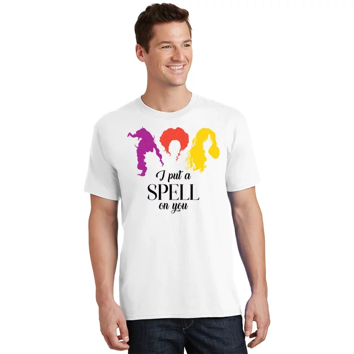 I Put A Spell On You Halloween Witch T-Shirt