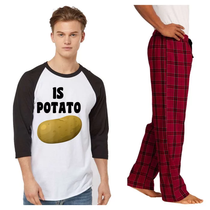 Is Potato As Seen On Late Night Television Raglan Sleeve Pajama Set