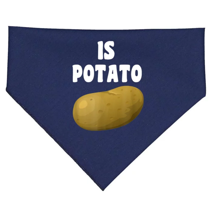 Is Potato As Seen On Late Night Television USA-Made Doggie Bandana