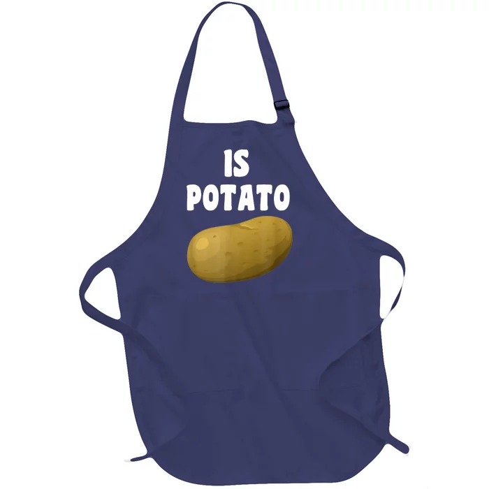 Is Potato As Seen On Late Night Television Full-Length Apron With Pocket