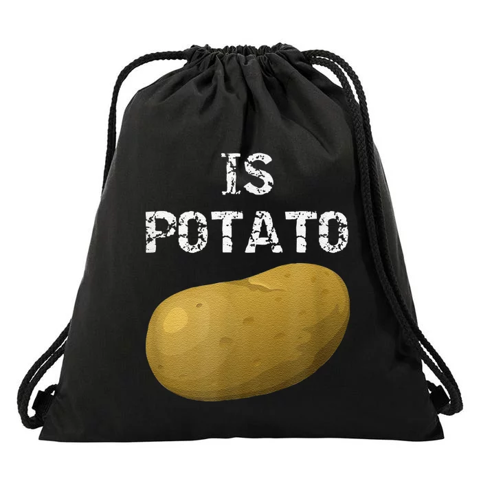 Is Potato As Seen On Late Night Television Drawstring Bag