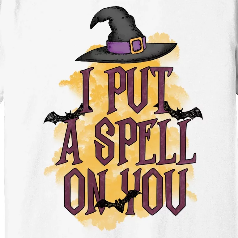 I Put A Spell On You Gift For Halloween Day Premium T-Shirt