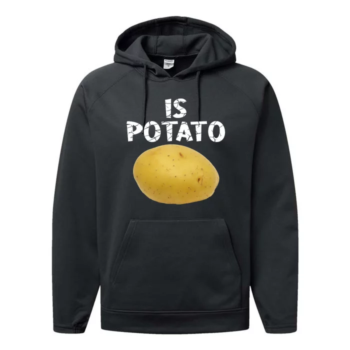 Is Potato As Seen On Late Night Television Performance Fleece Hoodie