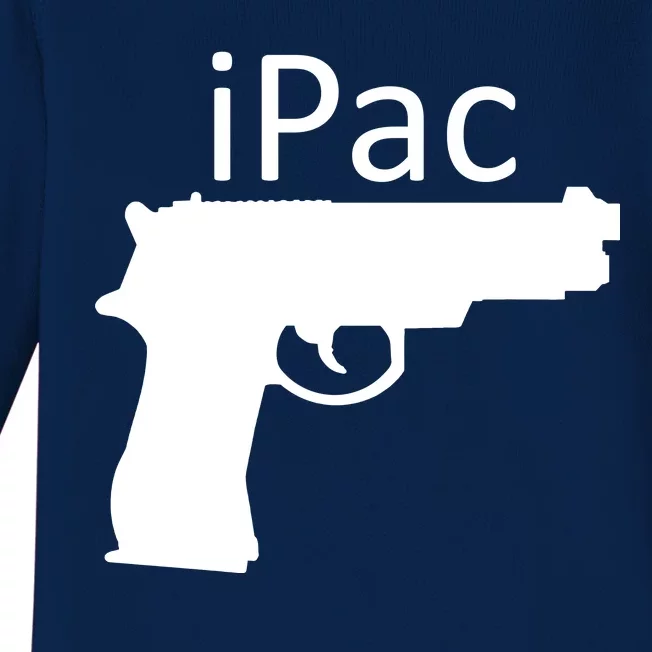 iPac Pack Gun Baby Long Sleeve Bodysuit