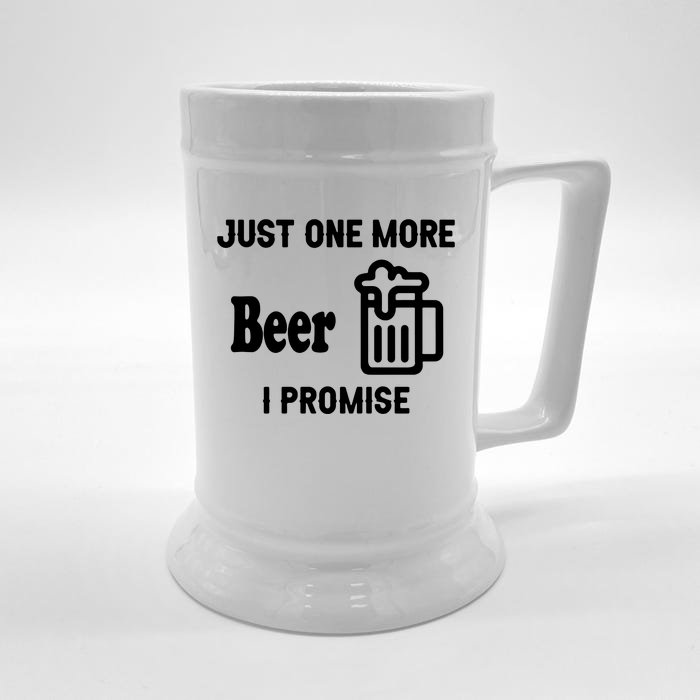 I Promise Beer Lovers Just Front & Back Beer Stein