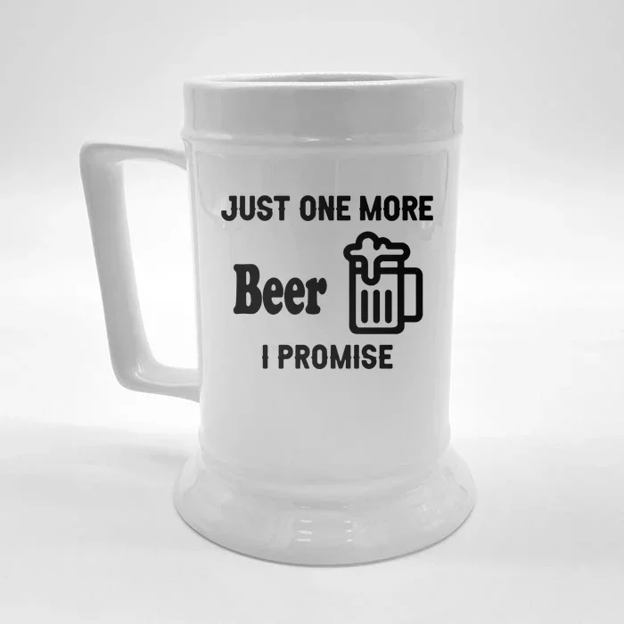 I Promise Beer Lovers Just Front & Back Beer Stein