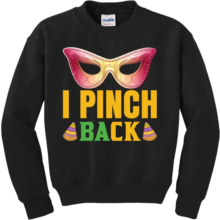 I Pinch Back Kids Sweatshirt