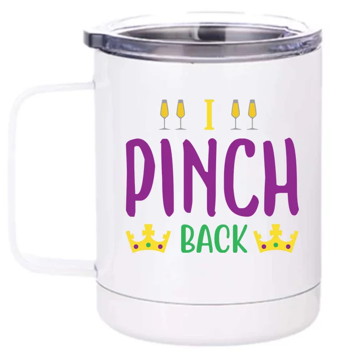 I Pinch Back Front & Back 12oz Stainless Steel Tumbler Cup