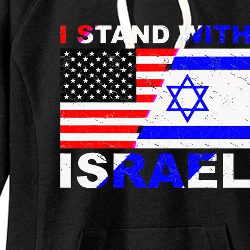 Israeli Palestinian Conflict Pro Israel Women's Fleece Hoodie