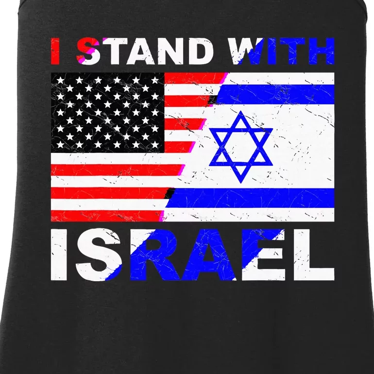 Israeli Palestinian Conflict Pro Israel Ladies Essential Tank