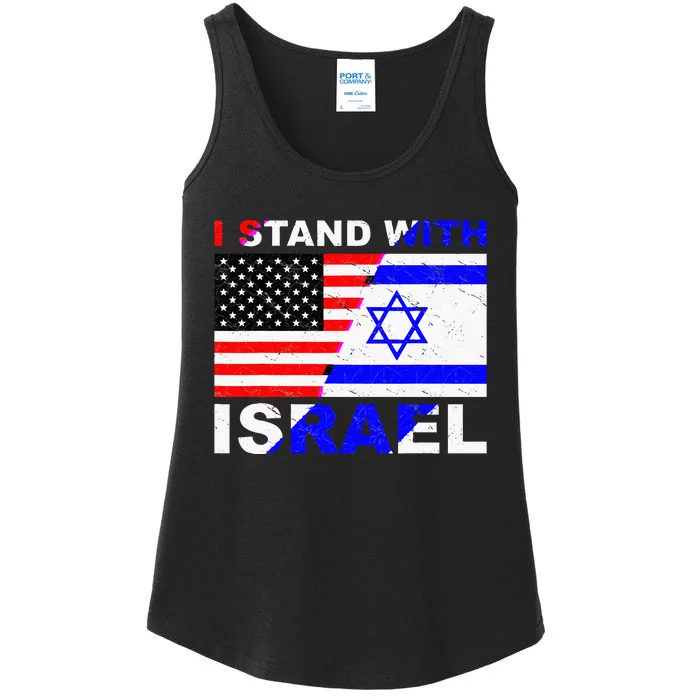 Israeli Palestinian Conflict Pro Israel Ladies Essential Tank