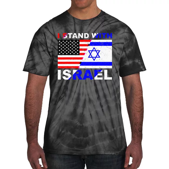 Israeli Palestinian Conflict Pro Israel Tie-Dye T-Shirt