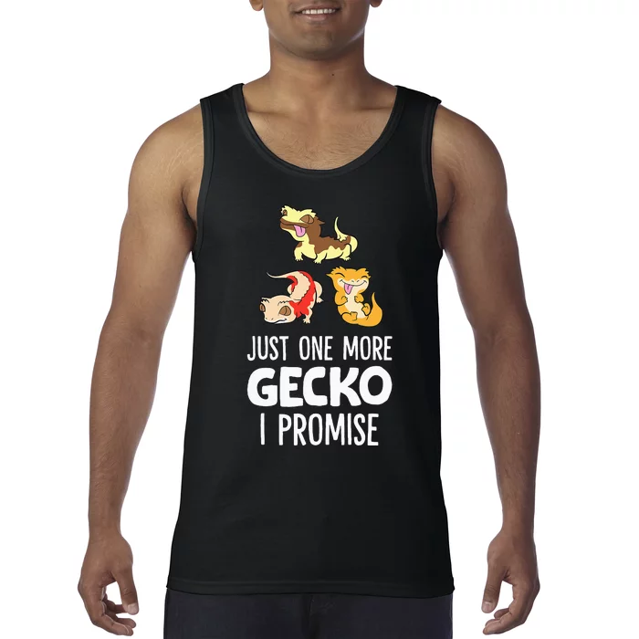 I Promise Crested Gecko Owner Just One More Crested Gecko Tank Top